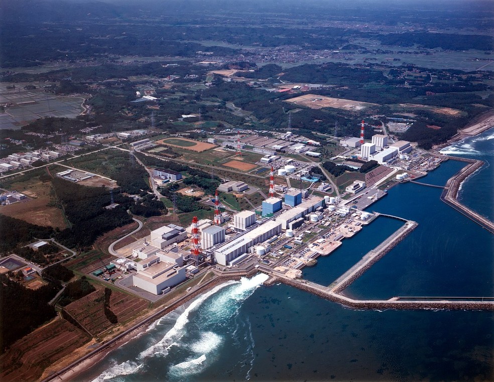Central Nuclear de Fukushima Daiichi em 2007 — Foto: Tokyo Electric Power Co., TEPCO
