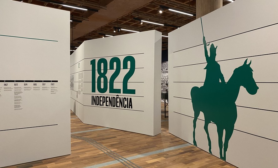 'Memórias da independência' é a primeira exposição de curta duração do Museu do Ipiranga