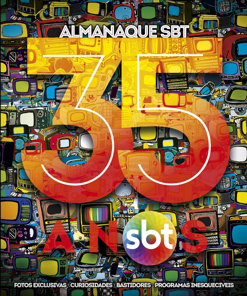 Almanaque SBT 35 anos — Foto: Divulgação