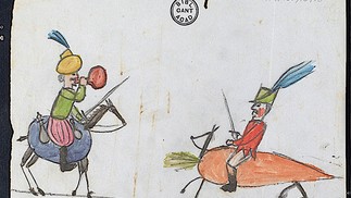 Os curiosos desenhos que os filhos de Charles Darwin deixaram em seus manuscritos — Foto: Reprodução/Open Culture