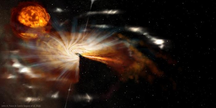 Astrônomos descobrem que buracos negros podem expelir parte da matéria que atraem no espaço