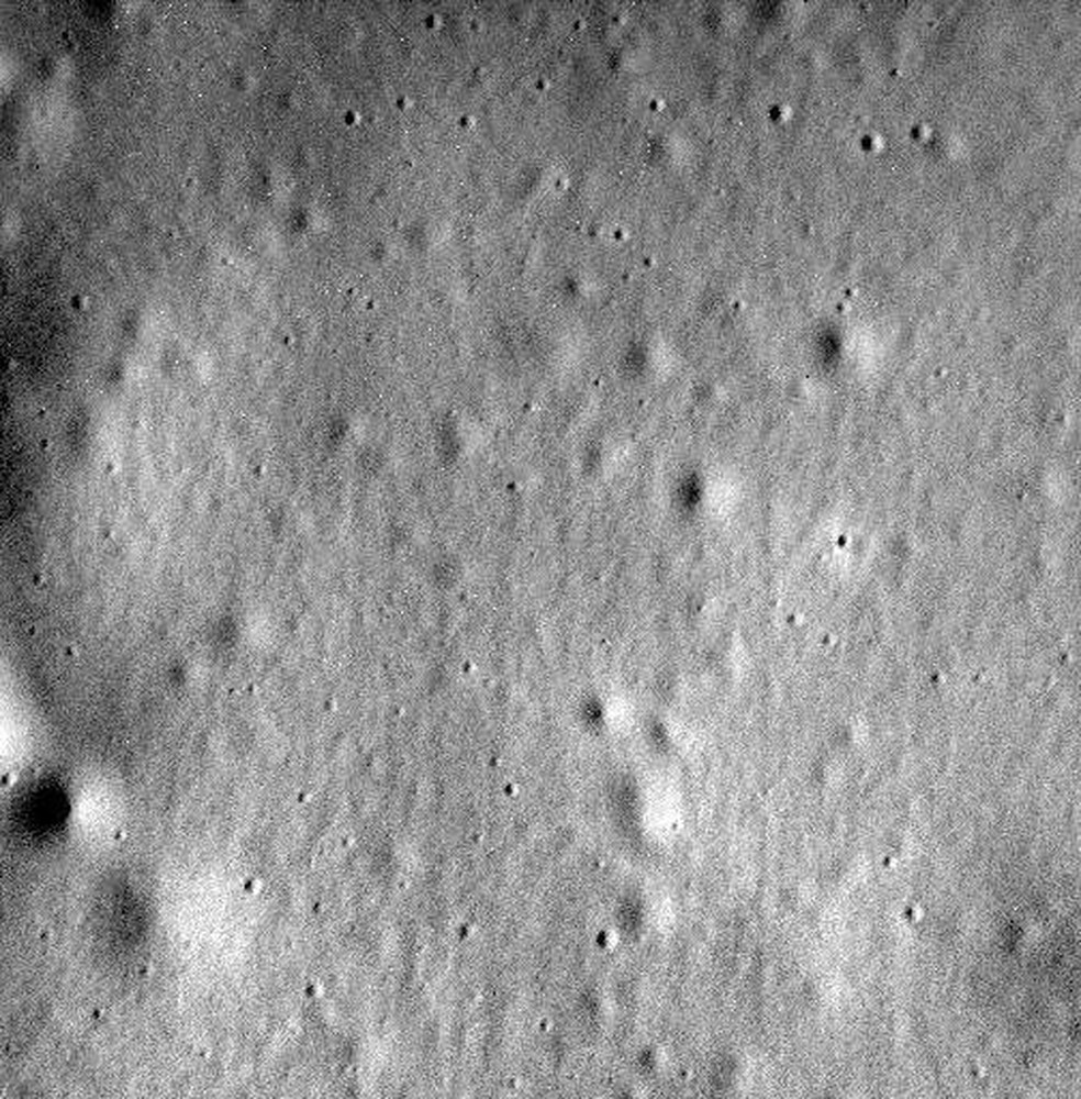 Foto de Mercúrio tirada em 2015 pela sonda Messenger, da Nasa — Foto: Reprodução/NASA