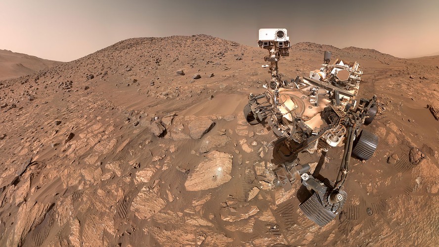 Rover Perseverance identifica moléculas complexas de carbono em rochas de Marte