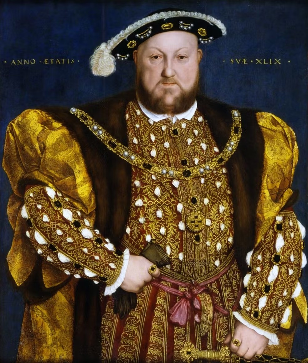 Rei Henrique VIII em 1540 — Foto: National Gallery of Ancient Art