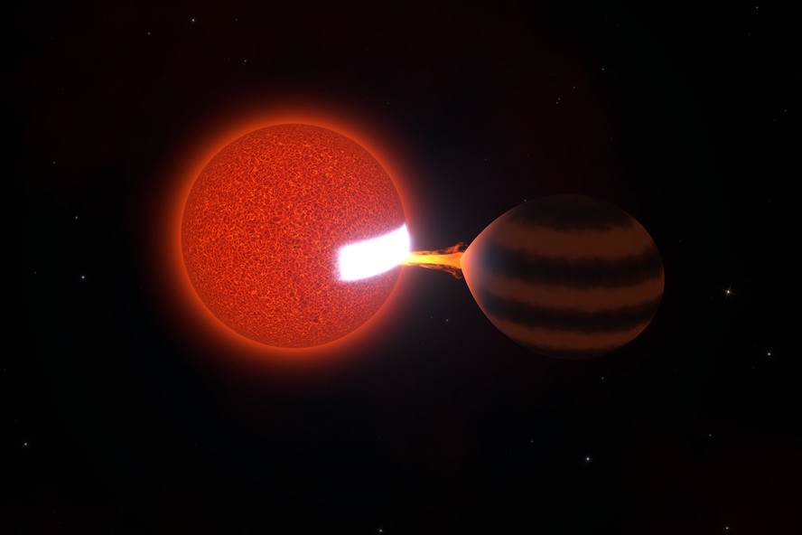 Astrônomos descobrem estrela que consome matéria de anã marrom de forma gradual na Via Láctea