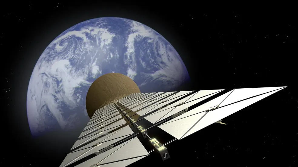 ESA quer mandar energia solar do espaço para a Terra  — Foto: ESA