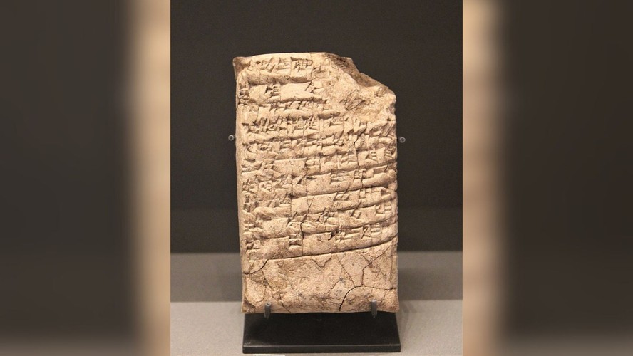 Carta do rei babilônico Hamurabi ao pai de Iddin-Sin, Shamash-hazir