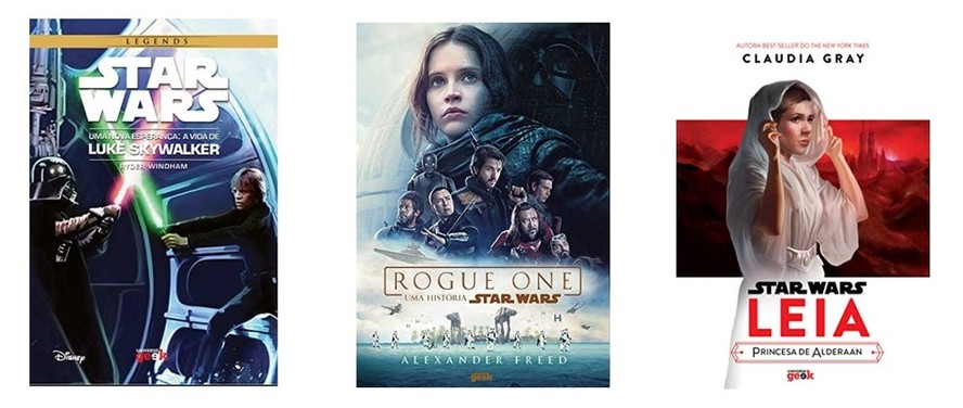 Conheça seis livros que expandem a história da franquia de filmes Star Wars