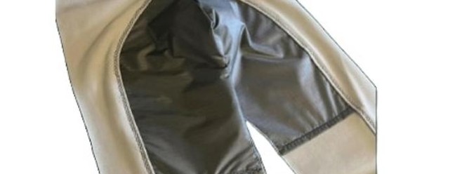 Calça espacial projetada para coletar o xixi de astronautas — Foto: Claire Walter
