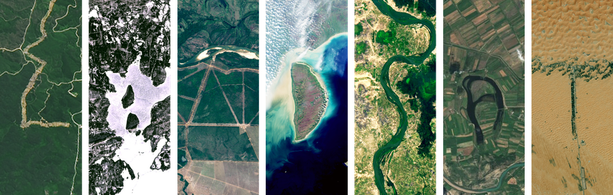 NASA lança ferramenta que forma nomes utilizando imagens de satélite da Terra