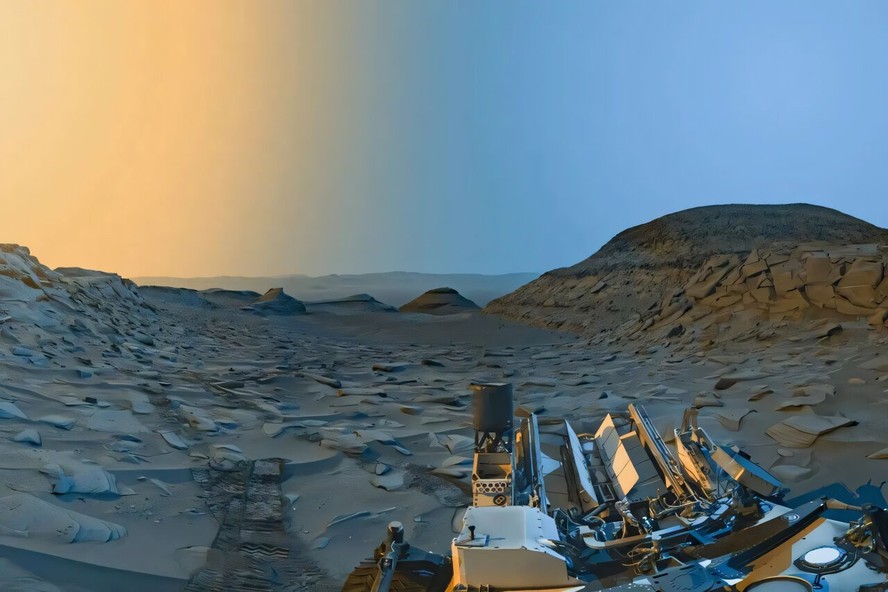 Metais encontrados na Cratera Gale indicam que Marte já abrigou lago favorável à vida