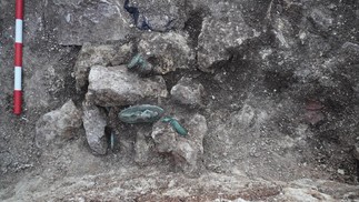 Arnês para cavalos — Foto: Academia Búlgara de Ciências