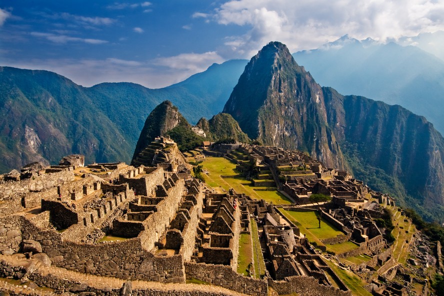 A cidade de Machu Picchu, no Peru
